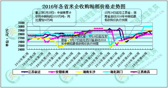 2016年稻谷行情综述及展望2017