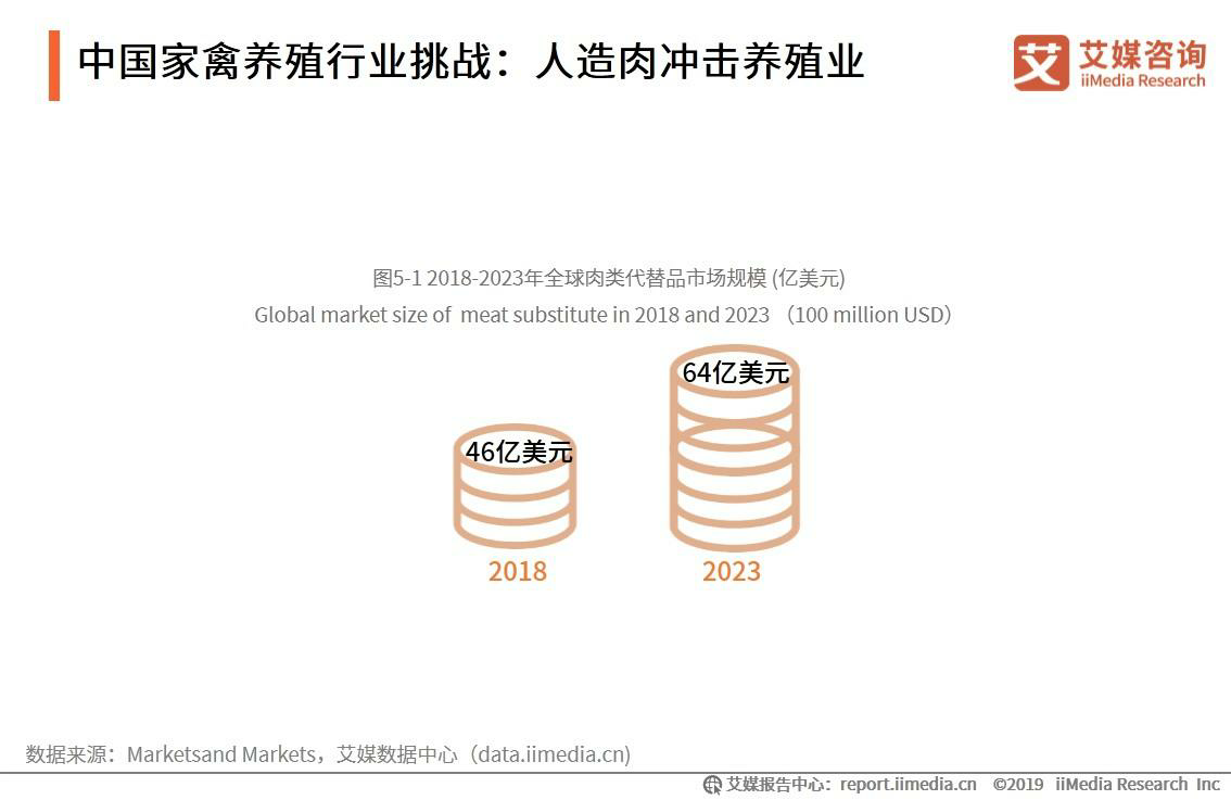 中国家禽养殖行业挑战分析：人造肉冲击养殖业