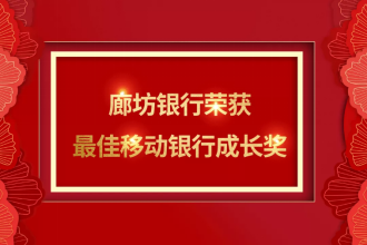 数字化转型的优秀案例，20年廊坊银行手机银行客户增幅74%