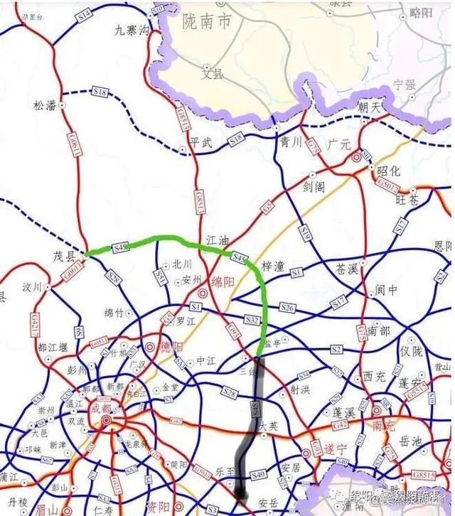 未来绵阳三台最大赢家，S45三台经大英至乐至高速公路提上日程