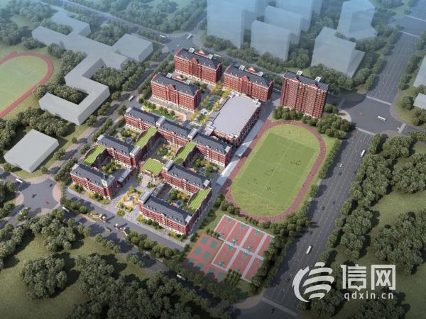 青岛培文学校民办高中项目开建 2022年9月投用