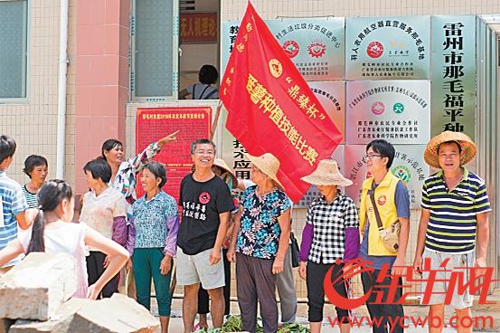 海边村庄书记带着示范户种起番薯 三年走上致富道路