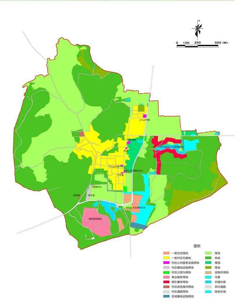 济宁市优秀村庄规划案例展播② | 邹城市上九山村村庄规划（2021-2035年）