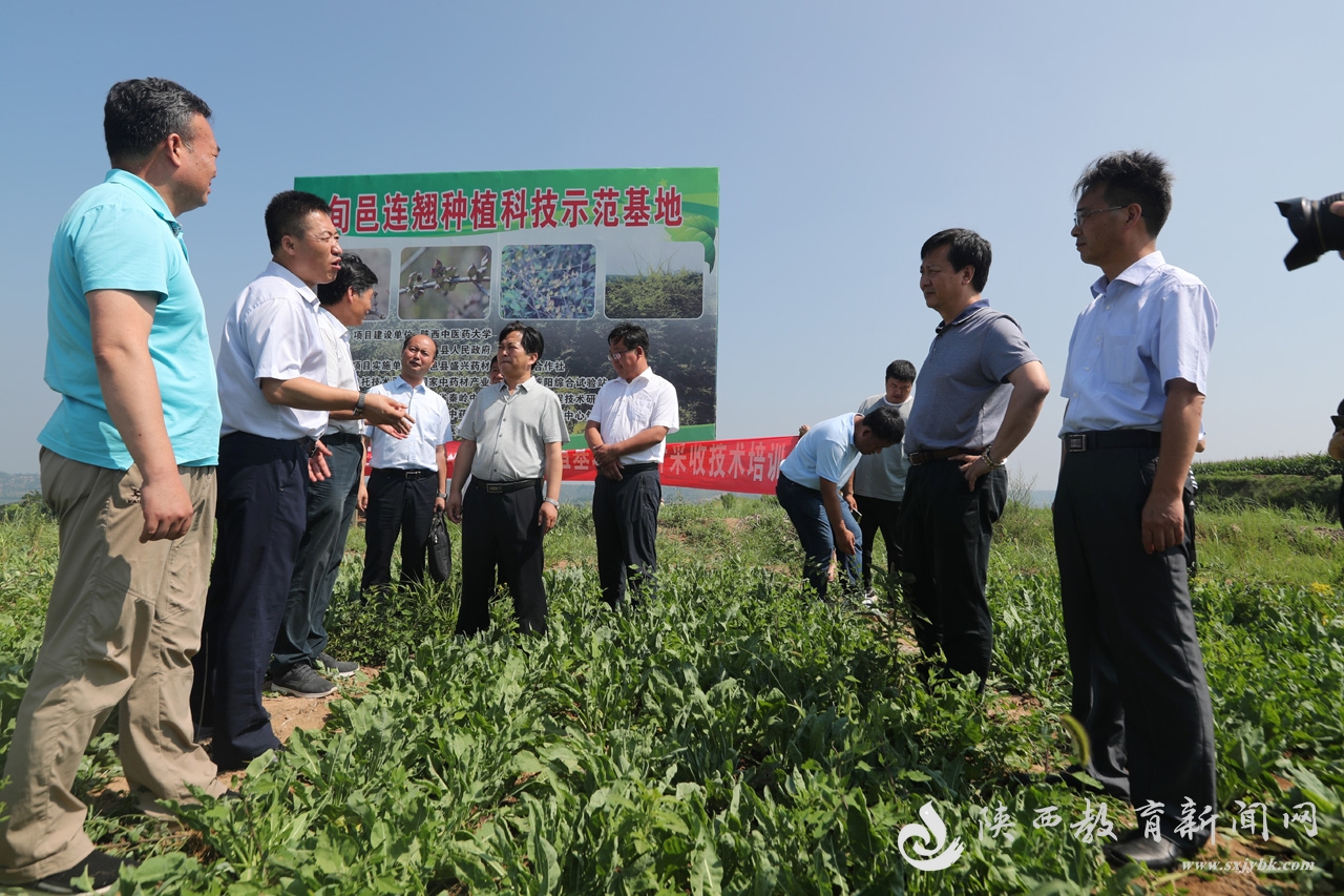 陕中大：依托中医药产学研优势求索百姓致富方