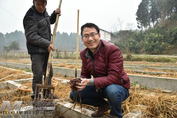 “蚯蚓大王”龚成兵