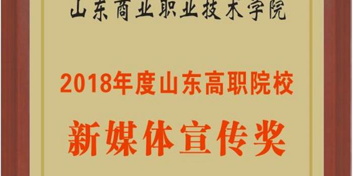 山东商职学院喜获“2018年度高校新媒体宣传”“校园文化宣传”两大奖项