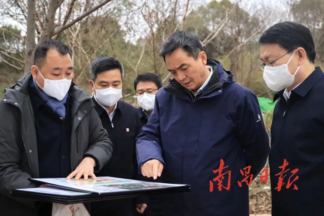 李红军专题调研南昌中学规划建设工作