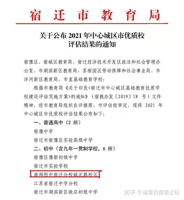 教育局公布2021年市优质学校名单！附2023年教育规划