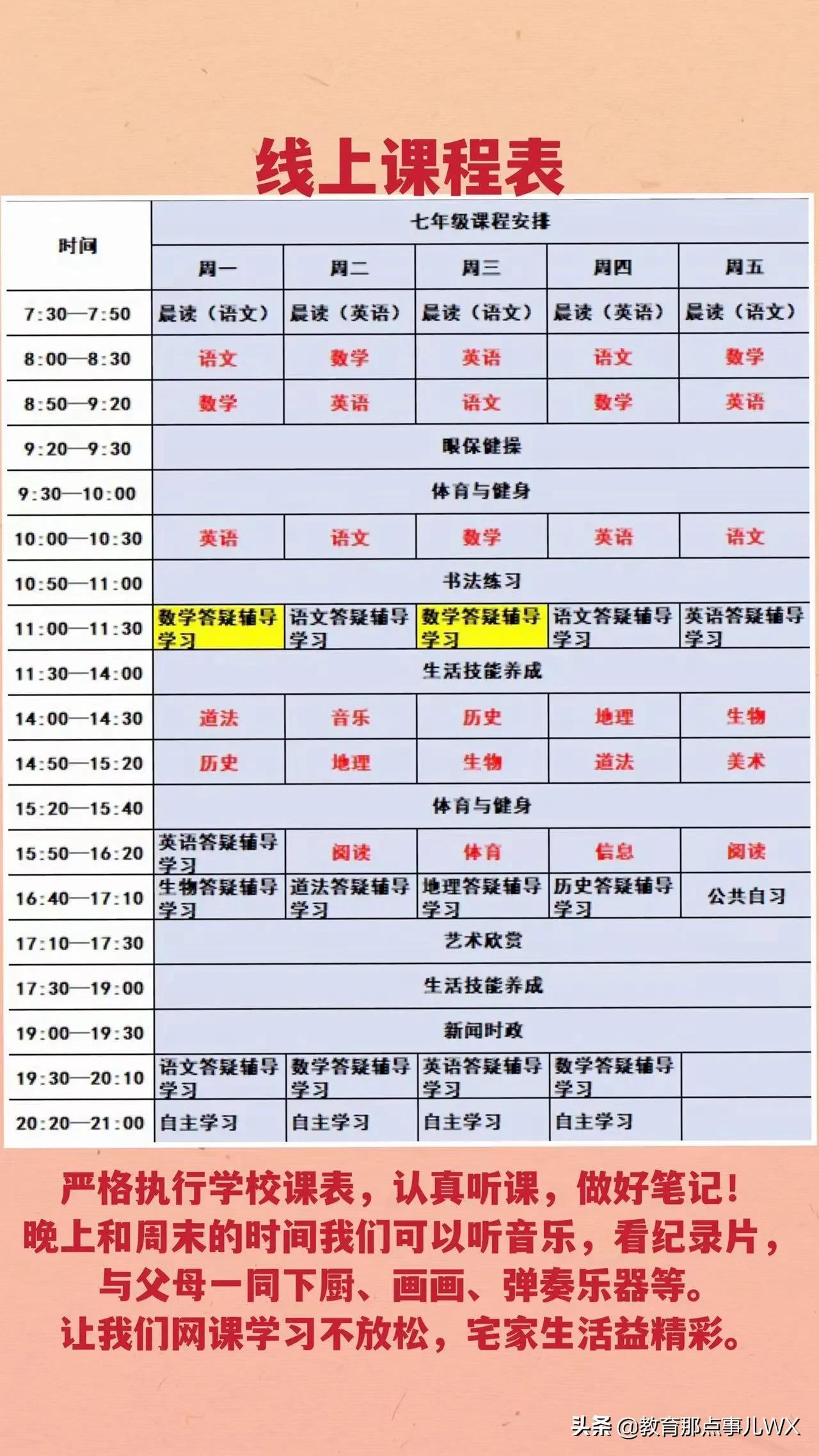 战疫情，我的网课我做主 临沂商城实验学校优秀学生网课经验分享