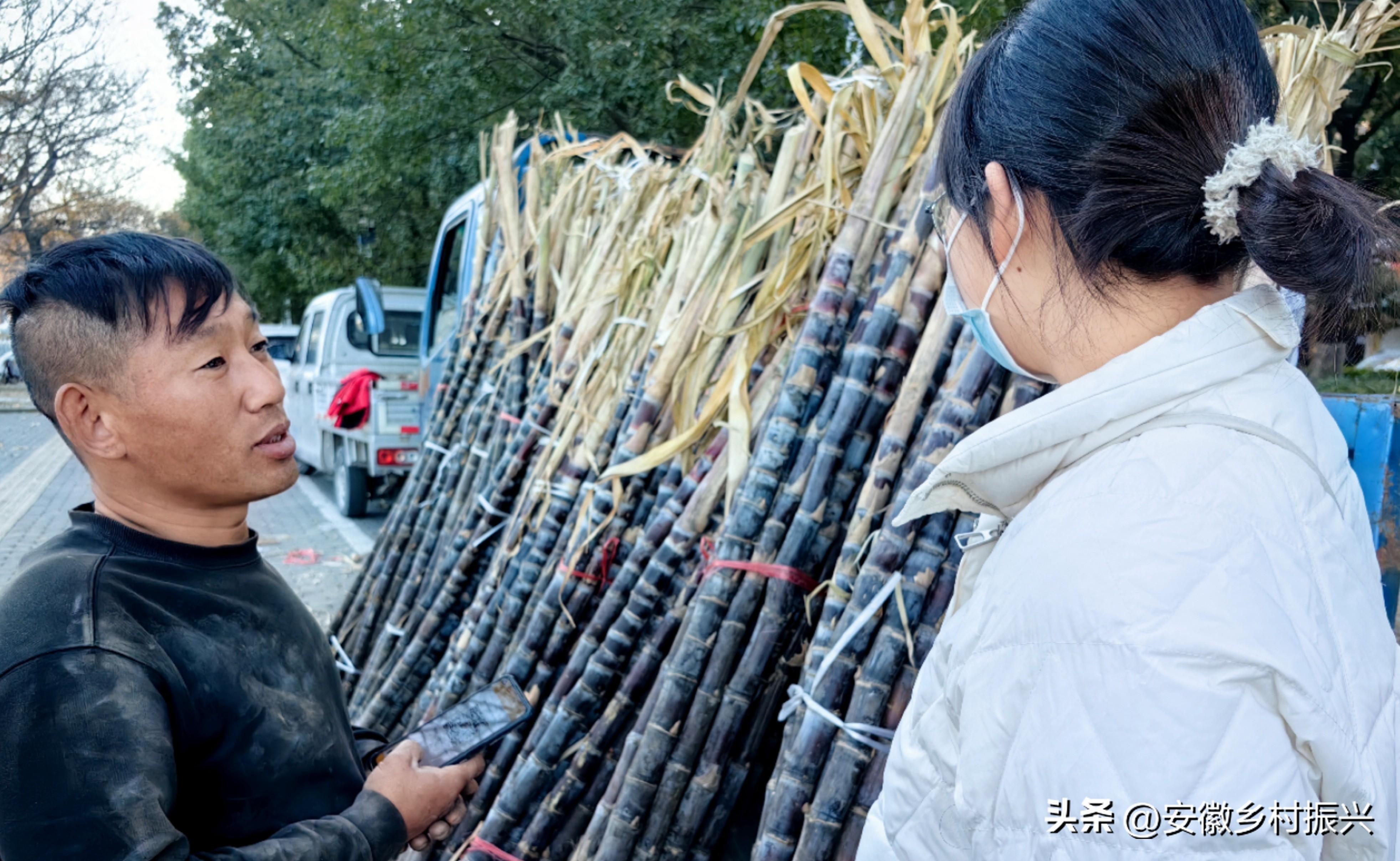 阜阳颍上：网络达人助农 农户爱心捐赠