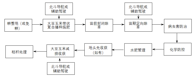 大豆玉米带状复合种植全程机械化技术指引