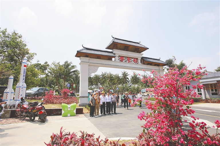 文昌红海村坚持基层党建引领 筑牢发展根基 闯出发展新路 “党建+”为发展添活力