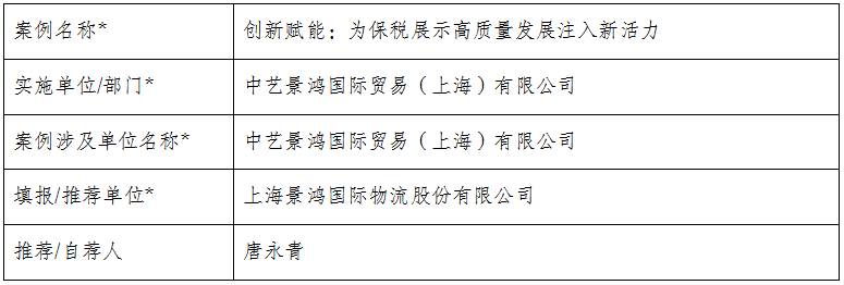 贸易服务优秀实践典型案例之二