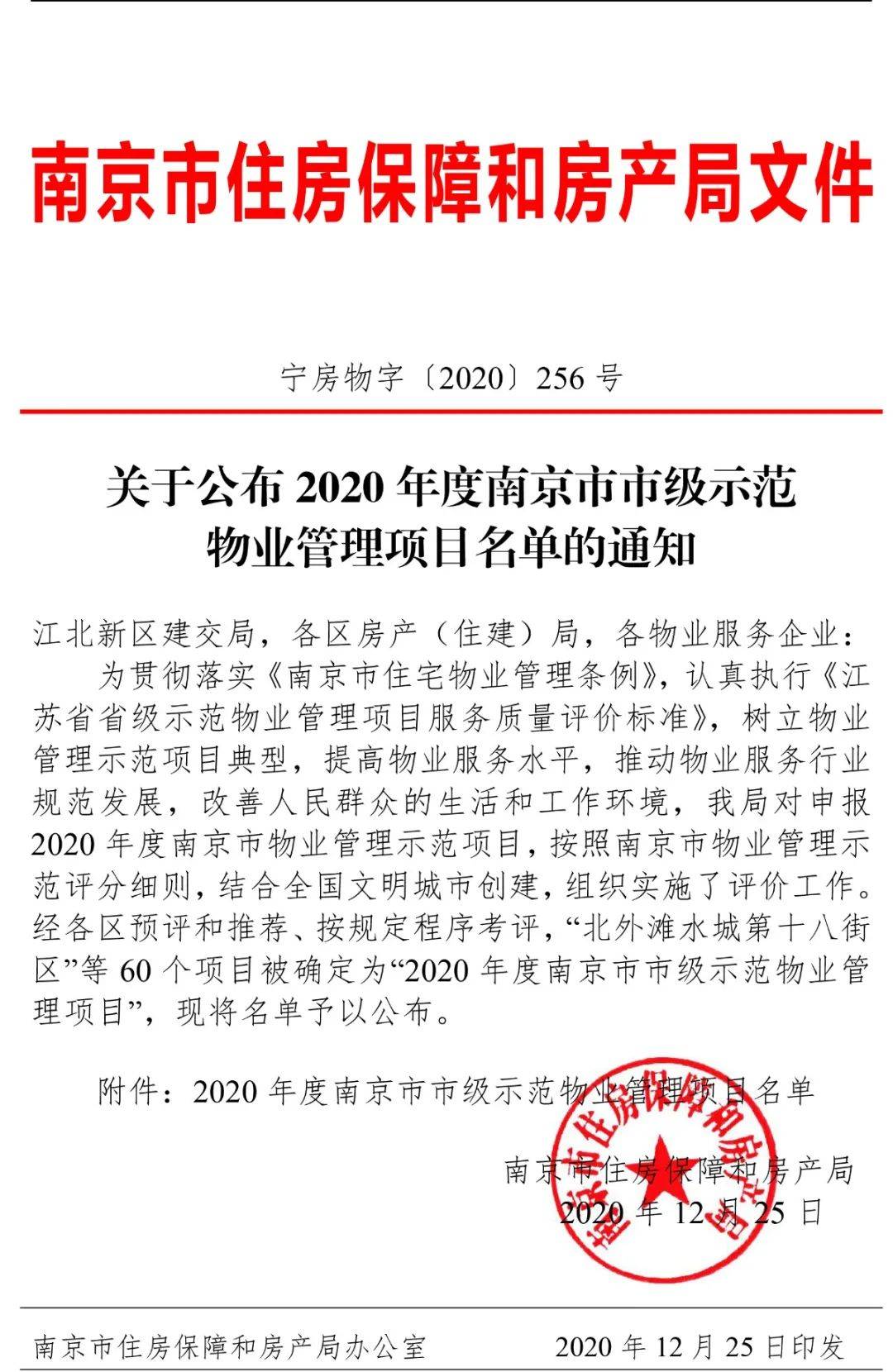 上榜啦！这些物业管理项目获评省、市示范荣誉